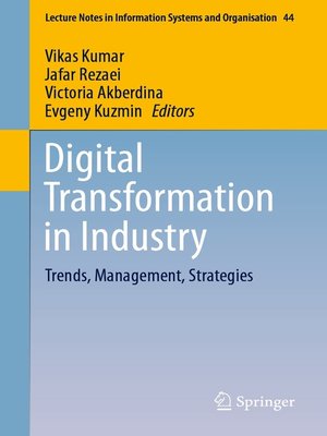 cover image of Digital Transformation in Industry